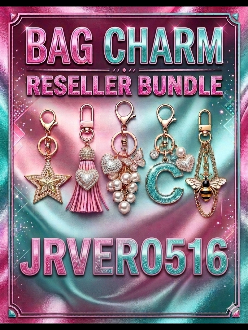Bag Charm Reseller Bundle NWT